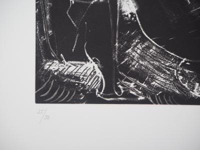 Pablo PICASSO - Couple avec enfant, 1968 - Gravure originale signée au crayon 2