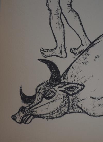 Gaétan de ROSNAY : Sacrifice, 1951 - Sérigraphie originale signée au crayon 2