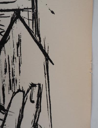 Maurice VERDIER : La soumission, 1951 - Sérigraphie originale signée au crayon 2