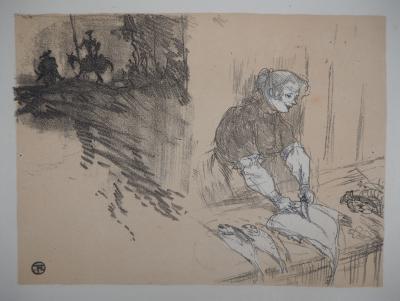 Henri de TOULOUSE-LAUTREC :  Courtes joies, 1925 - Lithographie originale 2