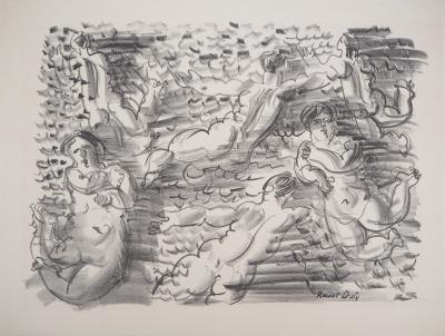 Raoul DUFY : Les baigneuses, 1925 - Lithographie originale, Signée 2