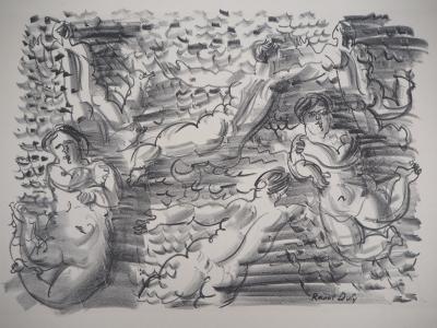 Raoul DUFY : Les baigneuses, 1925 - Lithographie originale, Signée 2