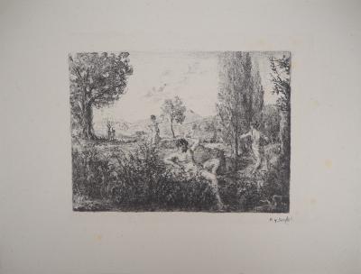 Ker Xavier ROUSSEL : Pastorale, 1925 - Lithographie originale signée 2