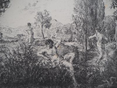 Ker Xavier ROUSSEL : Pastorale, 1925 - Lithographie originale signée 2
