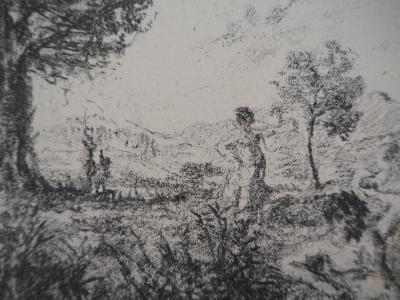 Ker Xavier ROUSSEL : Pastorale, 1925 - Lithographie originale signée 2