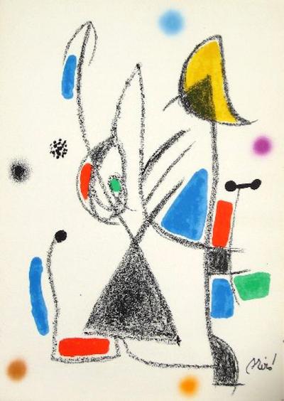 Joan MIRO - Maravillas con variaciones acrosticas 16 - Lithographie originale 2