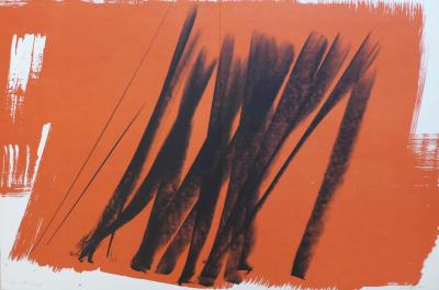 Hans HARTUNG - Farandole VIII, 1971 - Original lithograph signed in pencil 2