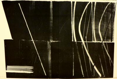 Hans HARTUNG - Farandole XI, 1971 - Lithographie originale signée au crayon 2
