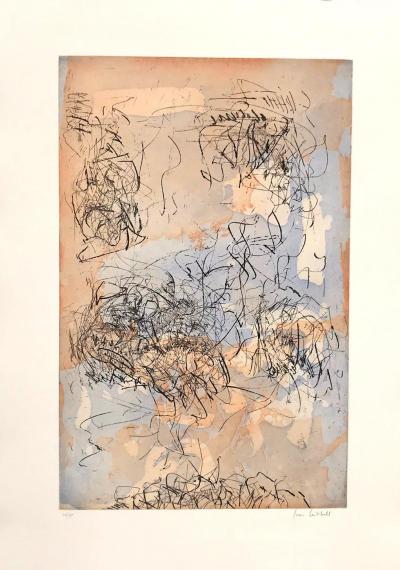 Joan MITCHELL - Sunflower V, 1972 - Gravure signée au crayon 2
