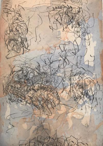 Joan MITCHELL - Sunflower V, 1972 - Gravure signée au crayon 2