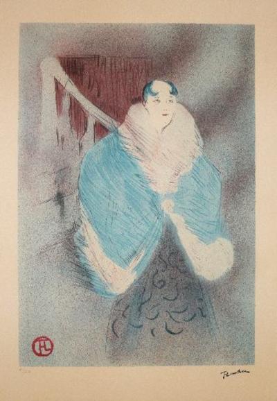 Henri DE TOULOUSE-LAUTREC (d’après) - Elsa la viennoise - Lithographie 2