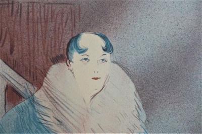 Henri DE TOULOUSE-LAUTREC (d’après) - Elsa la viennoise - Lithographie 2