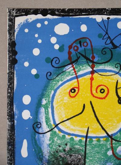 Joan MIRO - Personnage, 1957 - Lithographie originale 2