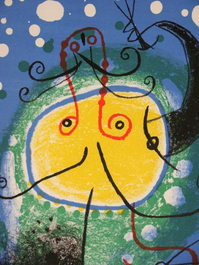 Joan MIRO - Personnage, 1957 - Lithographie originale 2