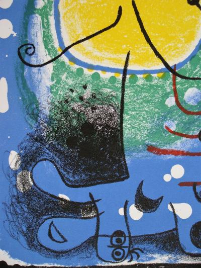 Joan MIRO - Personnage, 1957 - Lithographie originale 2