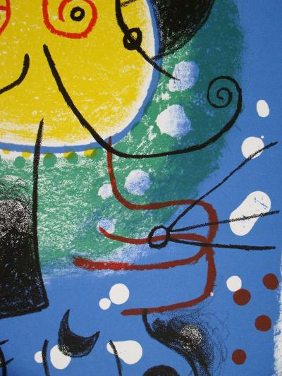 Joan MIRO - Personnage, 1957 - Lithographie originale 2