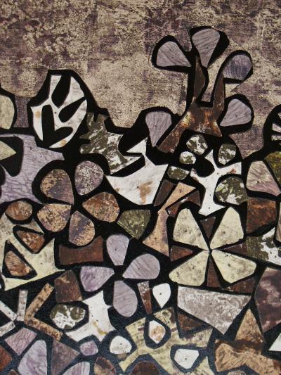 Jean DUBUFFET (after) - Jardin de quite-vite, 1957 - Stencil signed 2