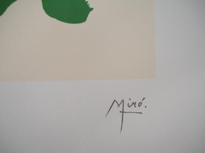 Joan MIRO (d’après) - Couple surréaliste - Lithographie signée 2