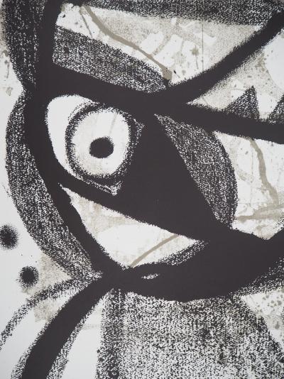 Joan MIRO : Oiseau surréaliste - Lithographie offset 2