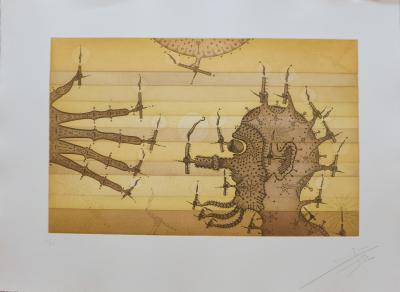 Joan PONC - Il luminat, 1973 - Lithographie signée au crayon 2