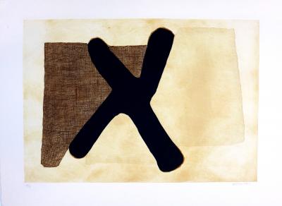 Conrad MARCA-RELLI - Composition 13, 1977 - Eau-forte et aquatinte signée au crayon 2