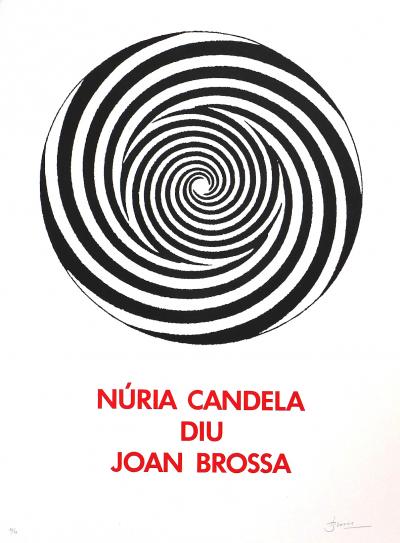Joan BROSSA - Nuria Candela, 1991 - Lithographie signée au crayon 2