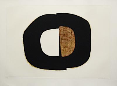 Conrad MARCA-RELLI - Composition 6, 1977 - Eau-forte et aquatinte signée au crayon 2