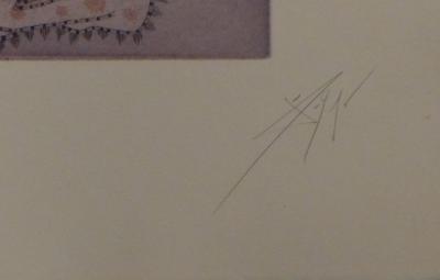 Joan PONC - Joc, 1973 - Gravure signée au crayon 2