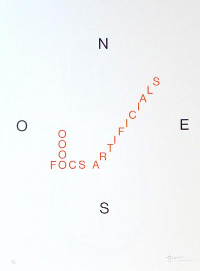 Jean BROSSA - Solstici , 1989 - Lithographie signée au crayon 2