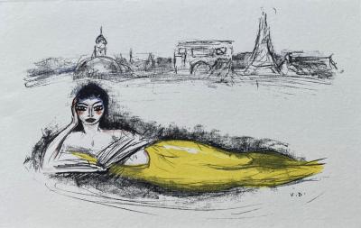 Kees VAN DONGEN - Sirène de Paris, 1962 - Lithographie originale 2