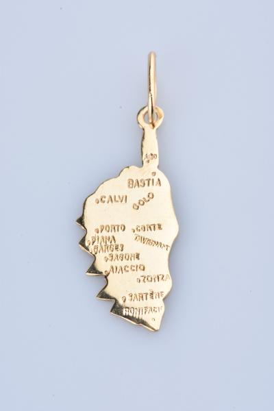 Pendentif Corse en or jaune 18 carats 2