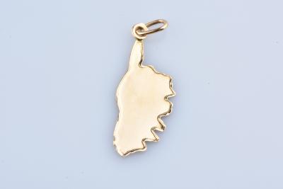 Pendentif Corse en or jaune 18 carats 2