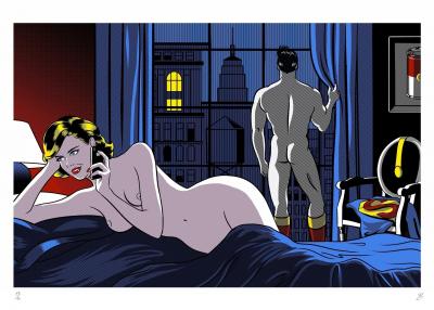 Philippe GRIMAUD - Andy, 2019 - Sérigraphie signée au crayon 2