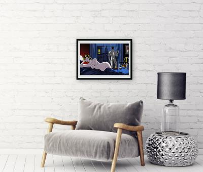 Philippe GRIMAUD - Andy, 2019 - Sérigraphie signée au crayon 2