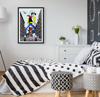 Philippe GRIMAUD - Unlucky Luke II, 2019 - Sérigraphie signée au crayon 2