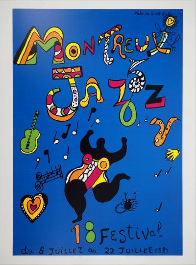 Niki de SAINT PHALLE - Dancing nana, 1984 - Sérigraphie signée 2