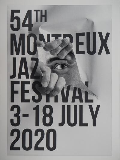 JR - Regard furtif, 2020 - Sérigraphie 2