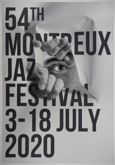 JR - Regard furtif, 2020 - Sérigraphie 2