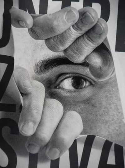 JR - Regard furtif, 2020 - Sérigraphie 2