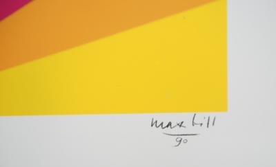 Max BILL - Composition géométrique, 1990 - Sérigraphie signée 2