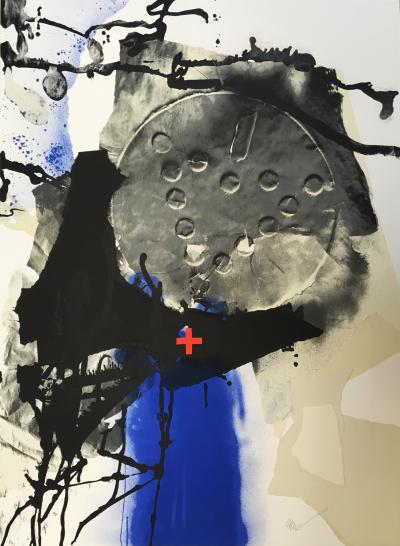 Antoni CLAVE - Composition - Gravure signée au crayon