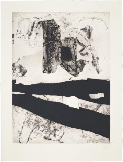 Antoni CLAVE - Estel Blanc, 1989 - Gravure originale signée 2