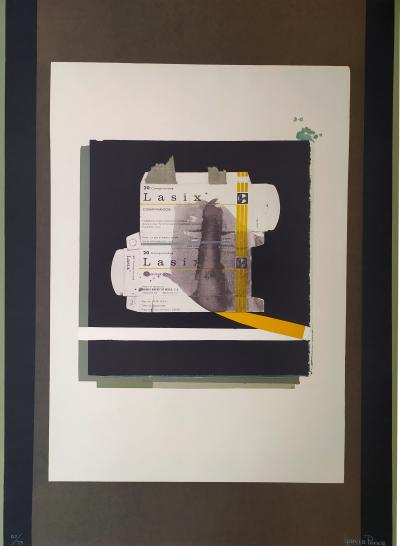 Fernando GARCIA PONCE - Composition 8, 1978 - Lithographie signée au crayon 2