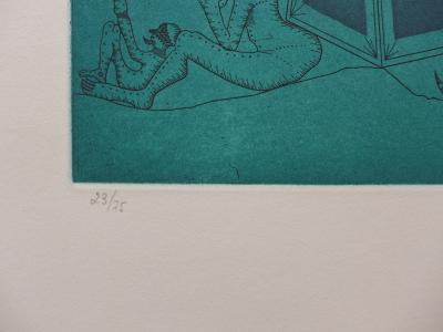 Joan PONC - Équivalents, 1973 - Lithographie signée au crayon 2