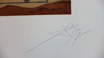 Joan PONC - Dimoni pompeia, 1973 - Gravure signée au crayon 2