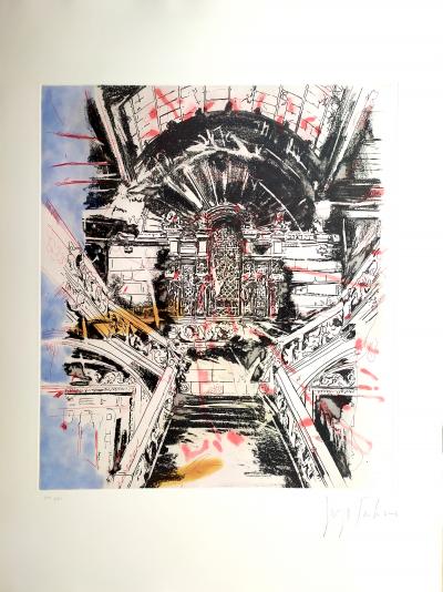 Jorge TACLA - Tu casa es mi casa, 2002 - Gravure signée au crayon 2