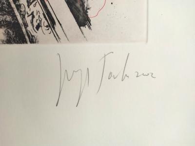 Jorge TACLA - Tu casa es mi casa, 2002 - Gravure signée au crayon 2