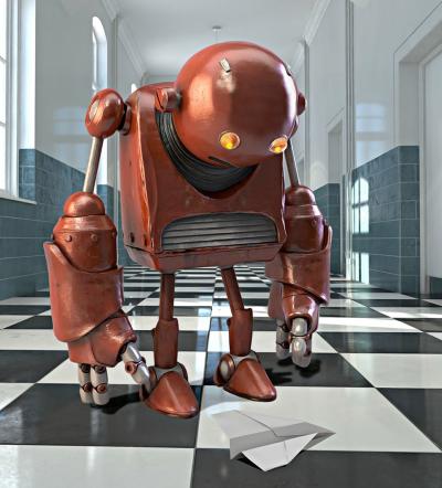 Mr Strange - L’avion en papier, 2019 - Sérigraphie signée au crayon 2