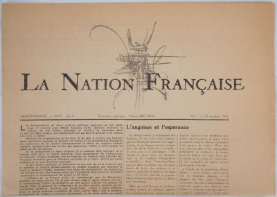 Georges MATHIEU : Lettre manuscrite, 1990 2