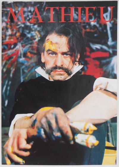 Georges MATHIEU : Lettre manuscrite, 1993 2
